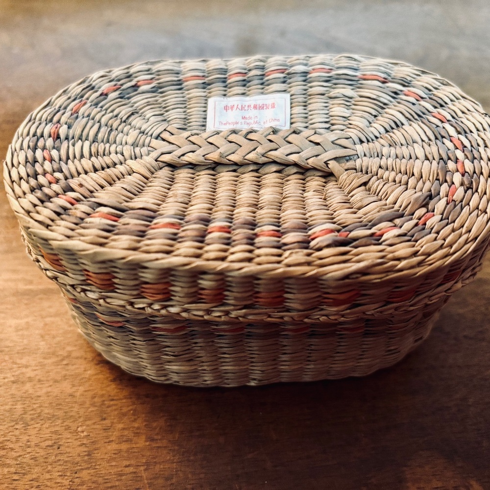 Small Basket with Lid